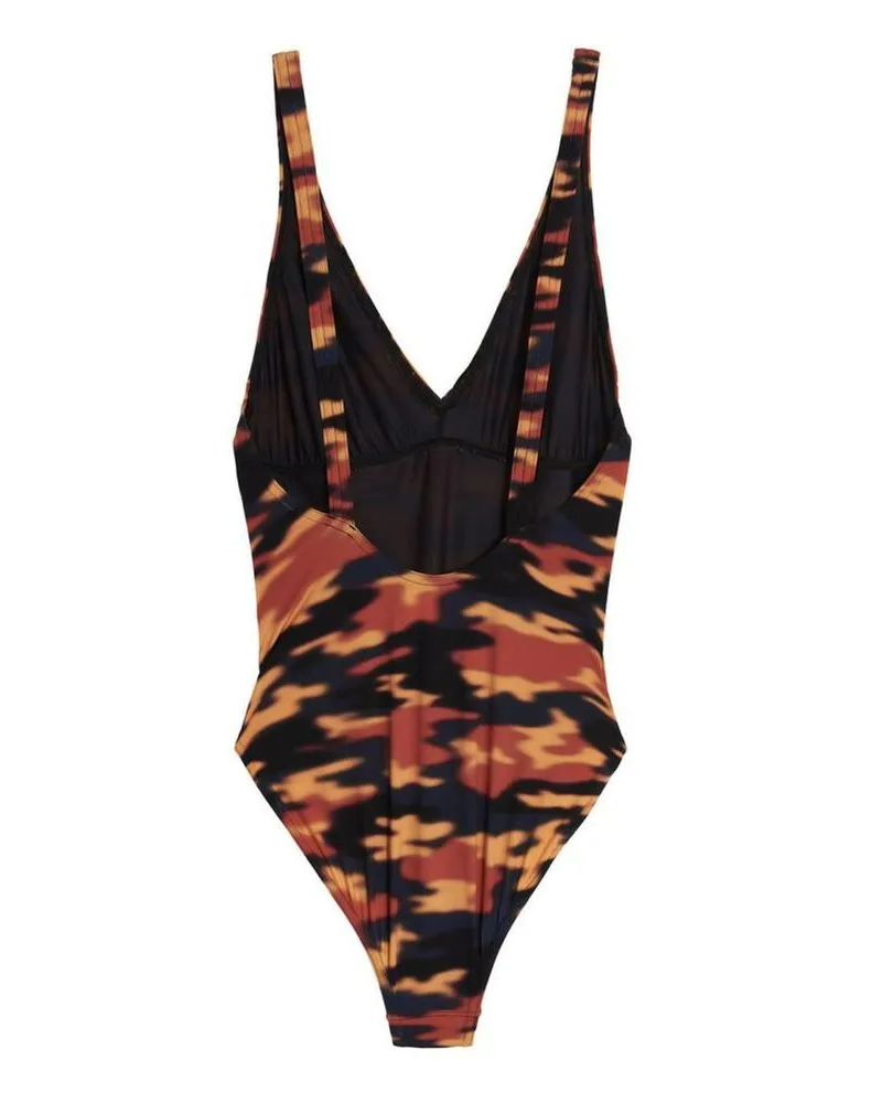 Dries van Noten Women's Multicolor Polyester One-Piece Swimsuit Clothing Multicolor