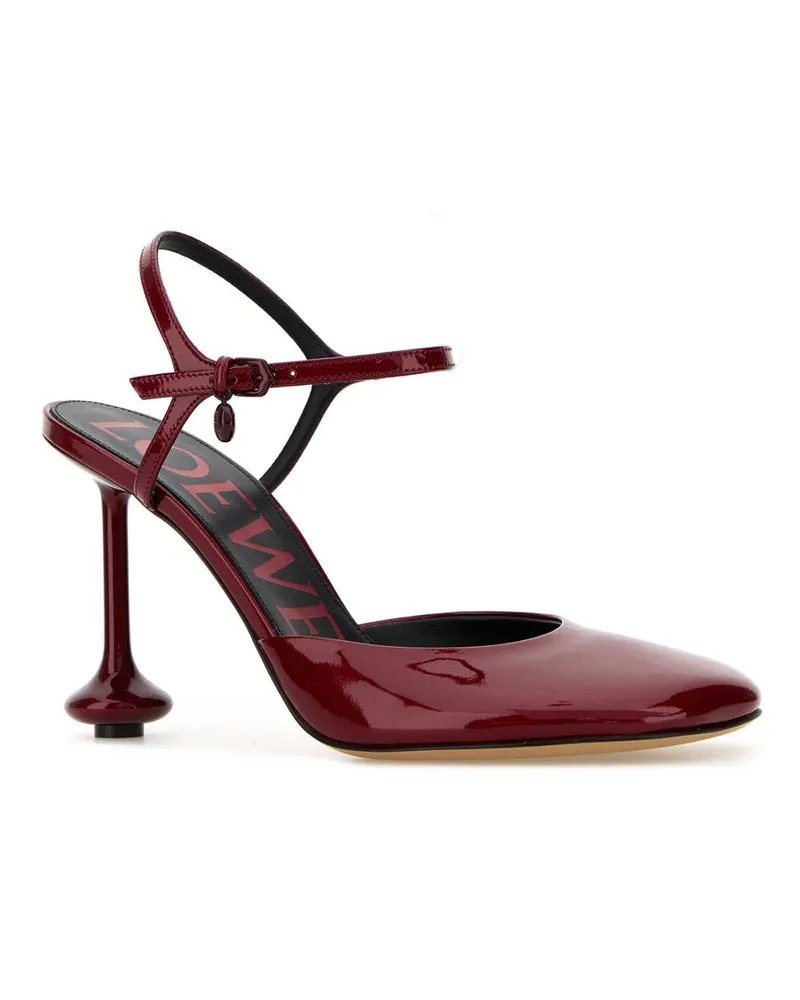 Loewe L815s01xa5 Darkred Scarpe Con Tacco High Heel Shoes Red