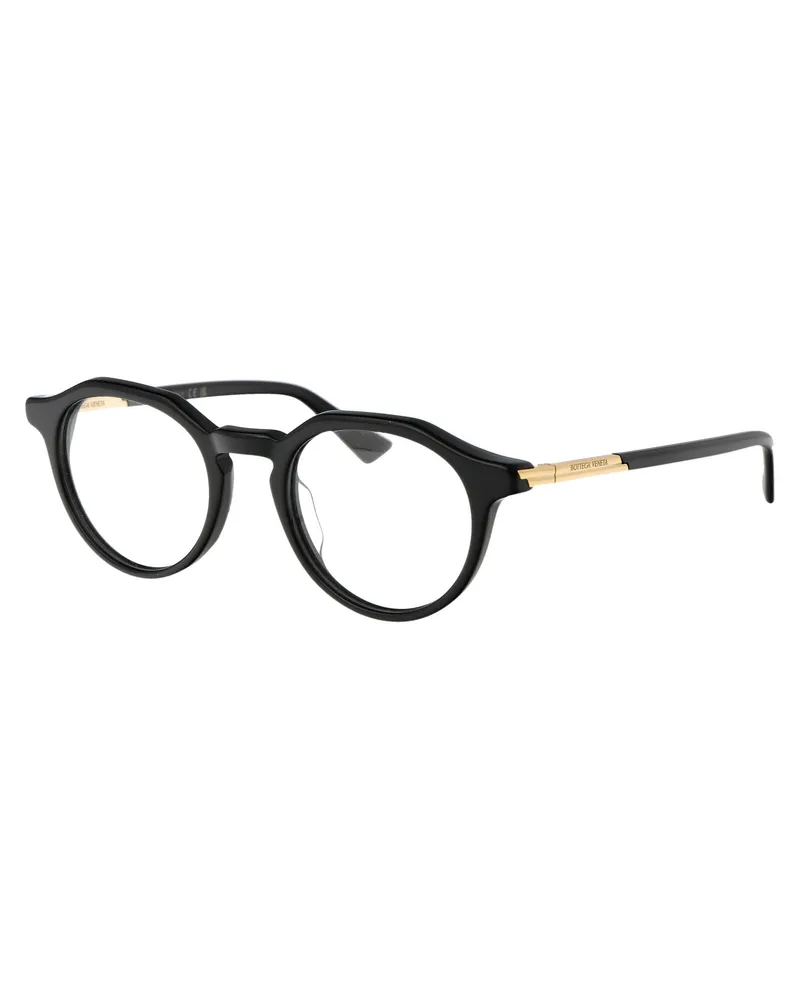 Bottega Veneta Men's Sunglasses Black-Black-Transparent Acetate Glasses & Frames Black/black/transparent Black