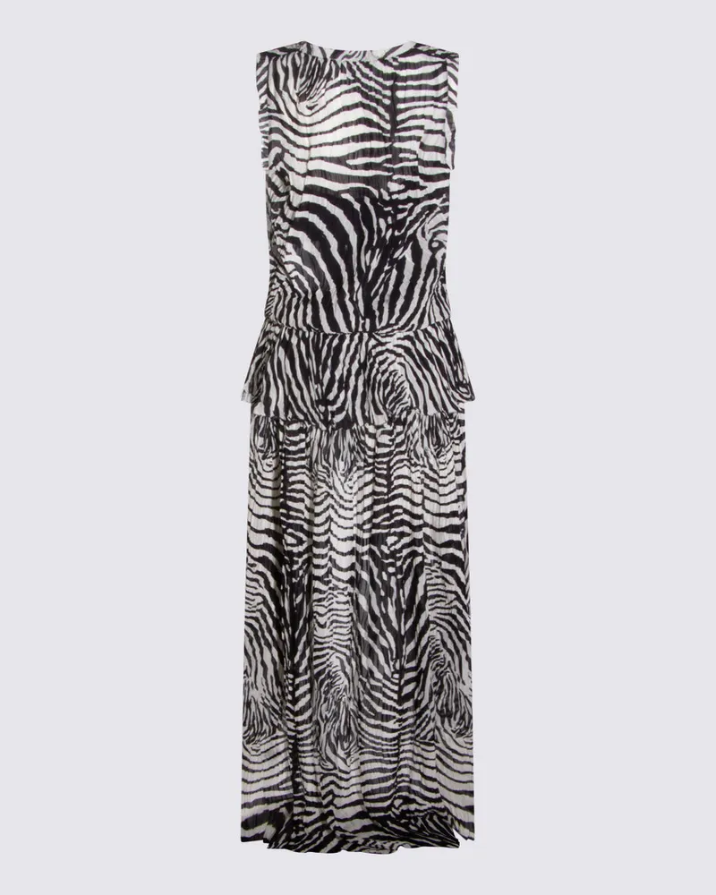 Blumarine Women's Zebra-Print Dress Multicolor Multicolor