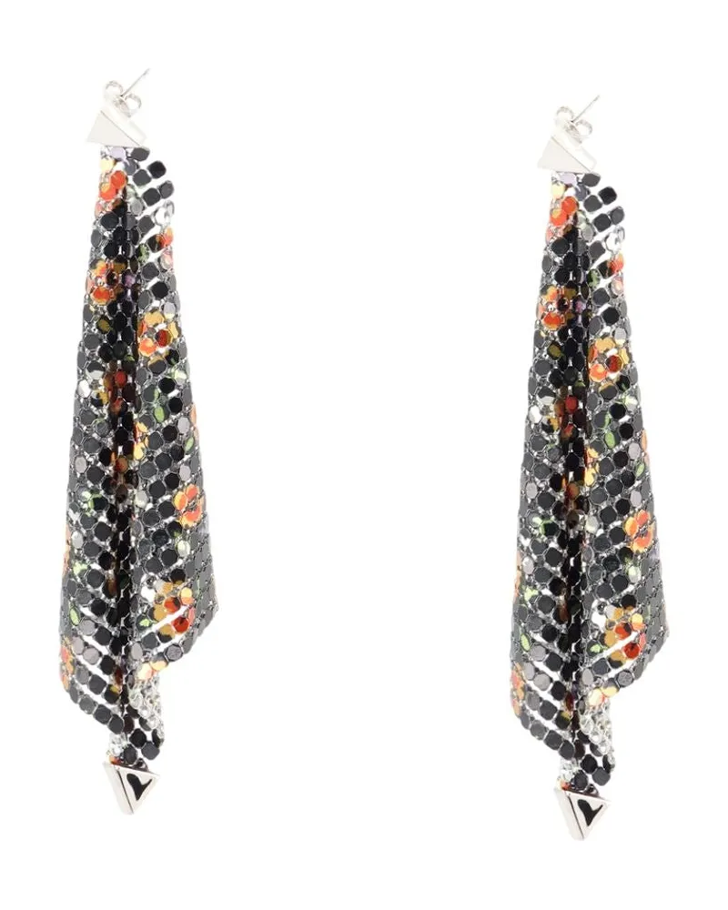 Paco Rabanne Women's Earrings -  Metal Black Jewelry-Watches Black