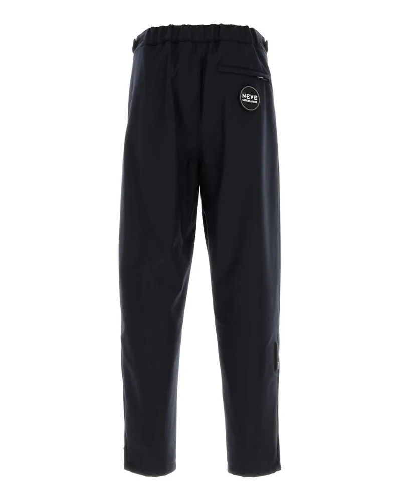 Giorgio Armani Virgin Wool Trouser — Navy Navy