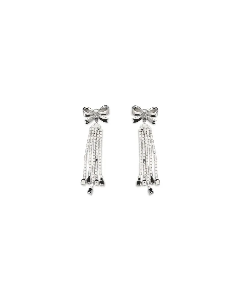 Self-Portrait Women's Silver Brass Earrings Silver