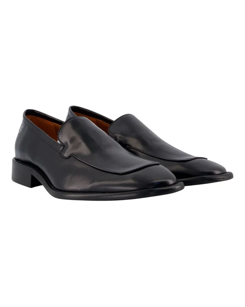 Acne Studios Lambskin Leather Loafer — Black Black