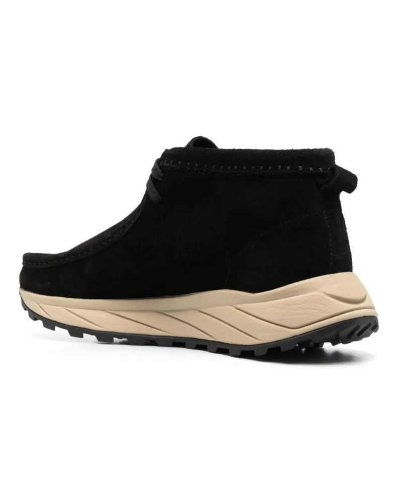 Clarks Men's Wallabee Eden Desert Boots Black Shoes Black