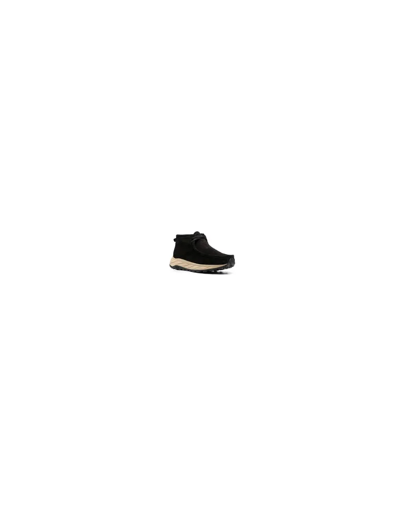 Clarks Men's Wallabee Eden Desert Boots Black Shoes Black
