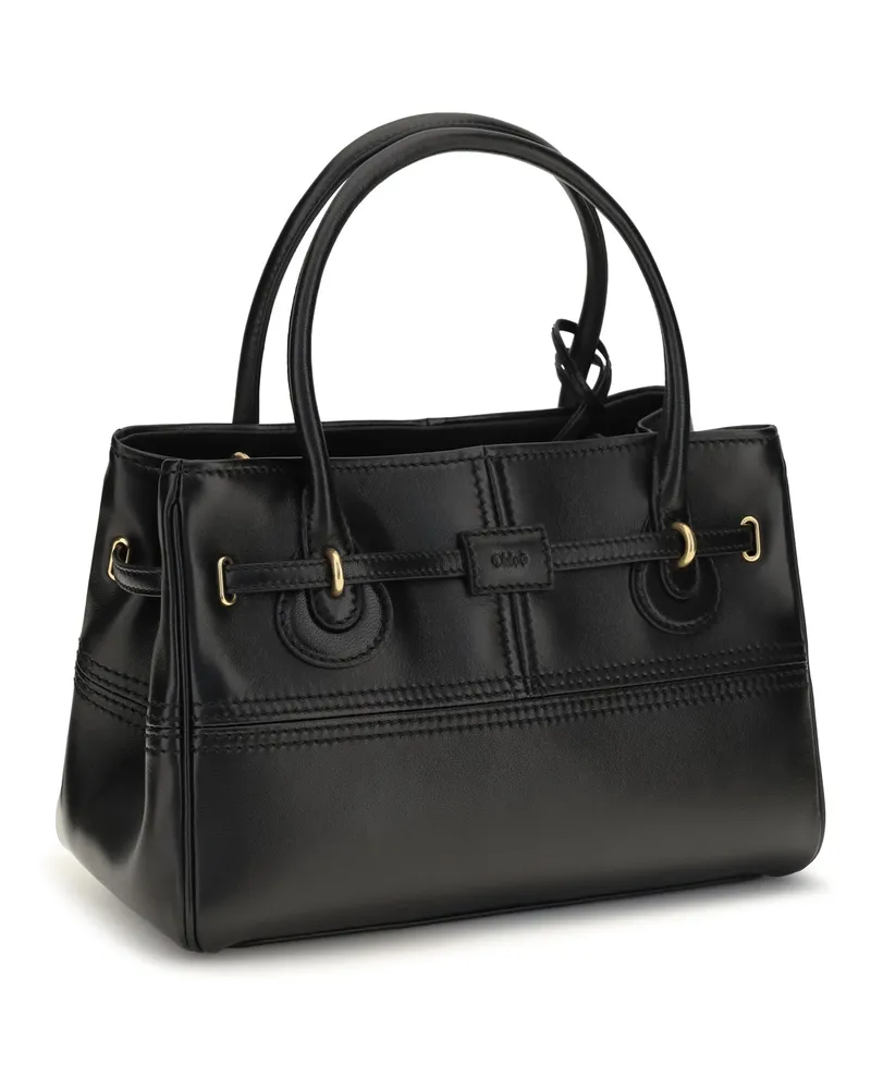 Chloé Paddington Shoulder Bag — Black Black