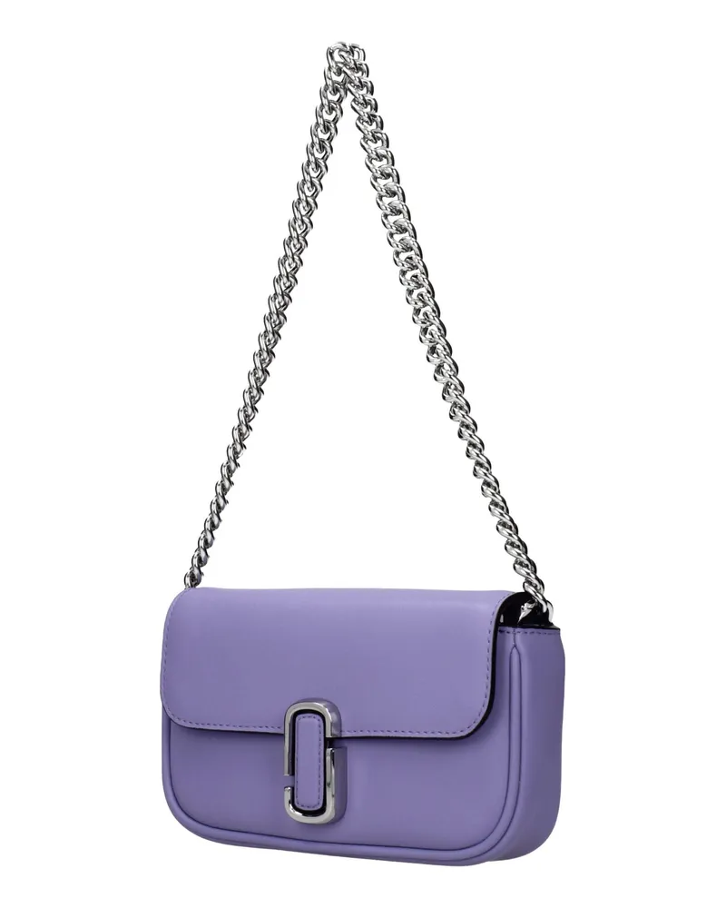 Marc Jacobs Women's Purple Leather Crossbody Bag Purple
