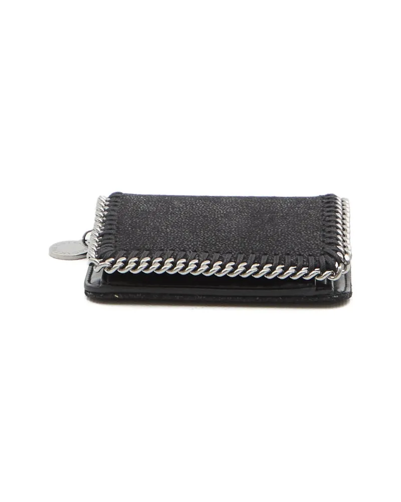 Stella McCartney Logo-Charm Wallet — Black Black