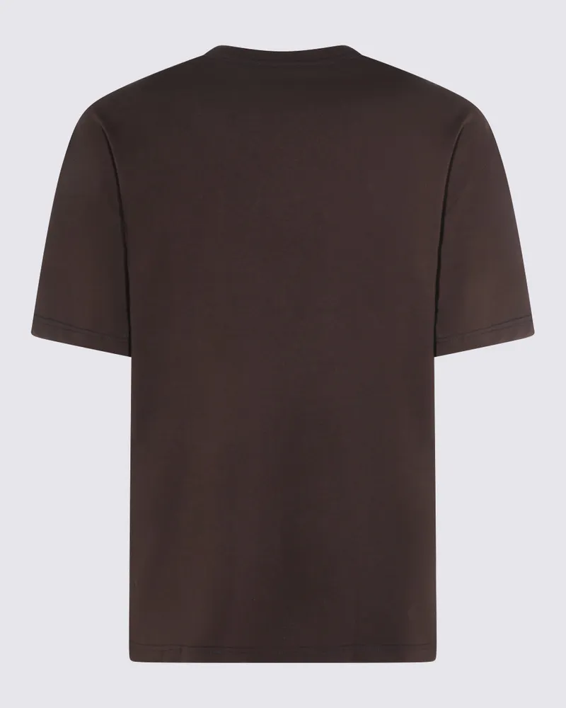 Christophe Lemaire Men's T-Shirts And Polos Ristretto _co Li Brown