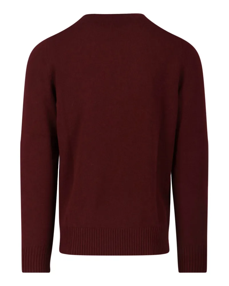 Drumohr  Men's Sweaters Red Cashmere Red
