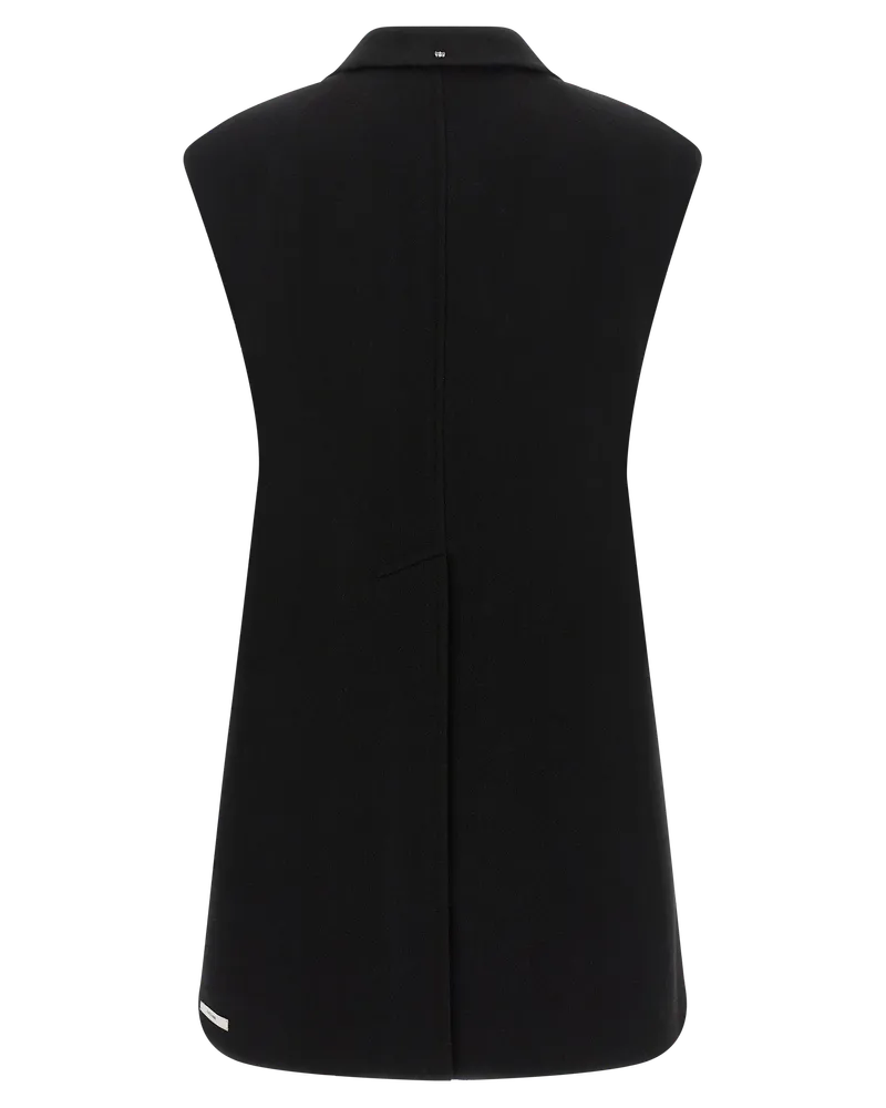 SPORTMAX Women's Black Wool Blazer Clothing Black