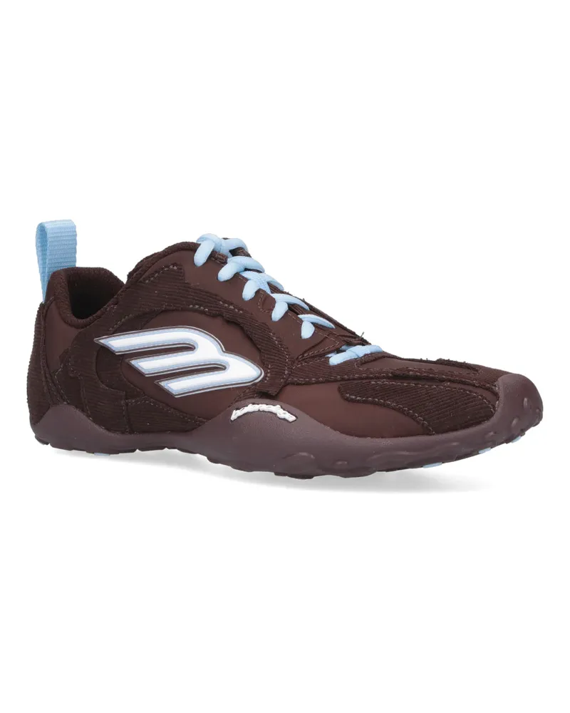 Balenciaga Women's Sneakers Brown Polyester Brown