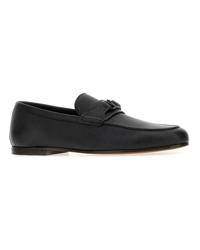 Valentino Garavani Nero Mocassini Loafers Black
