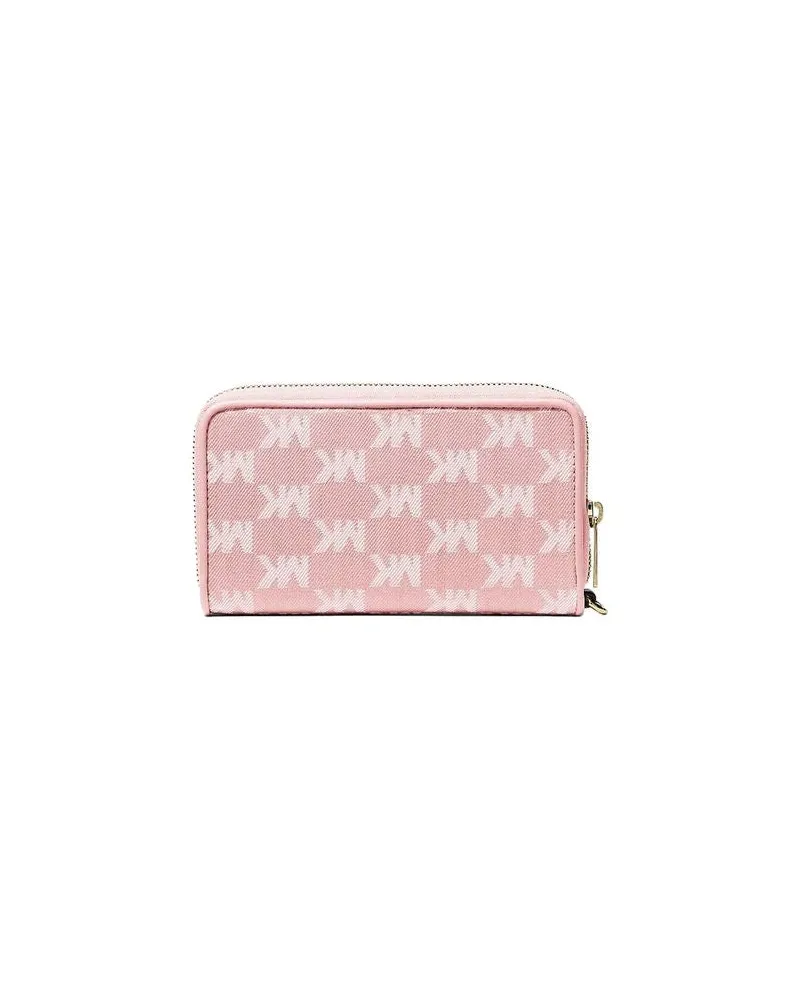 Michael Kors Women's Wallet Powder Blush Cotton Bags Pink