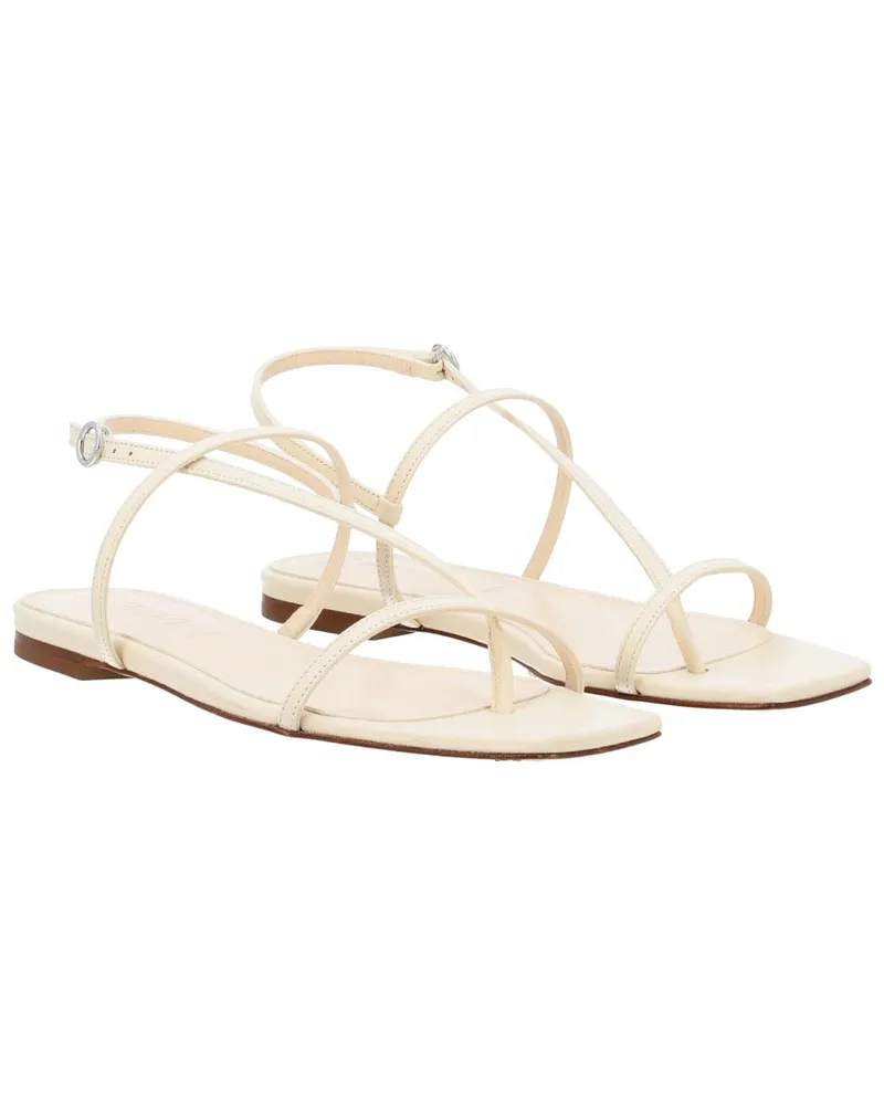 aeyde Ella Sandal — Ivory Ivory