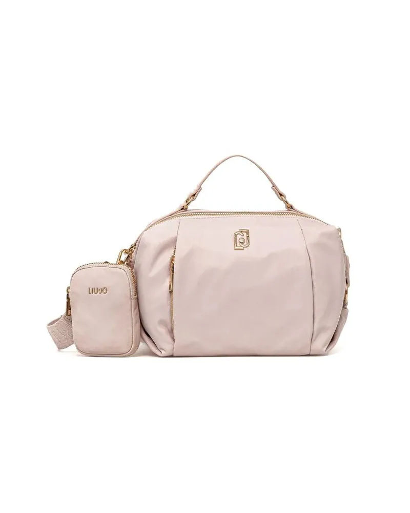 Liu Jo Women's Satchel Cipria Polyester Satchel-bags Beige