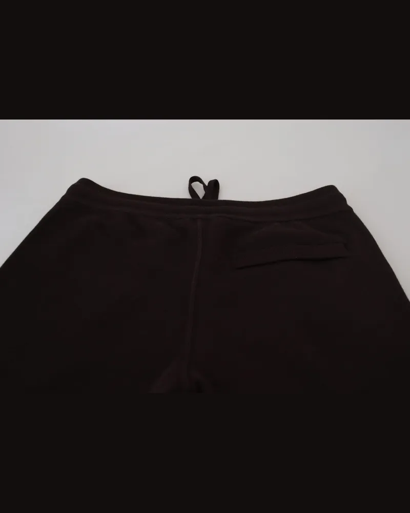 Dolce & Gabbana Men's Brown Cashmere Trousers Bottoms Drawstring Pants Polyester Brown