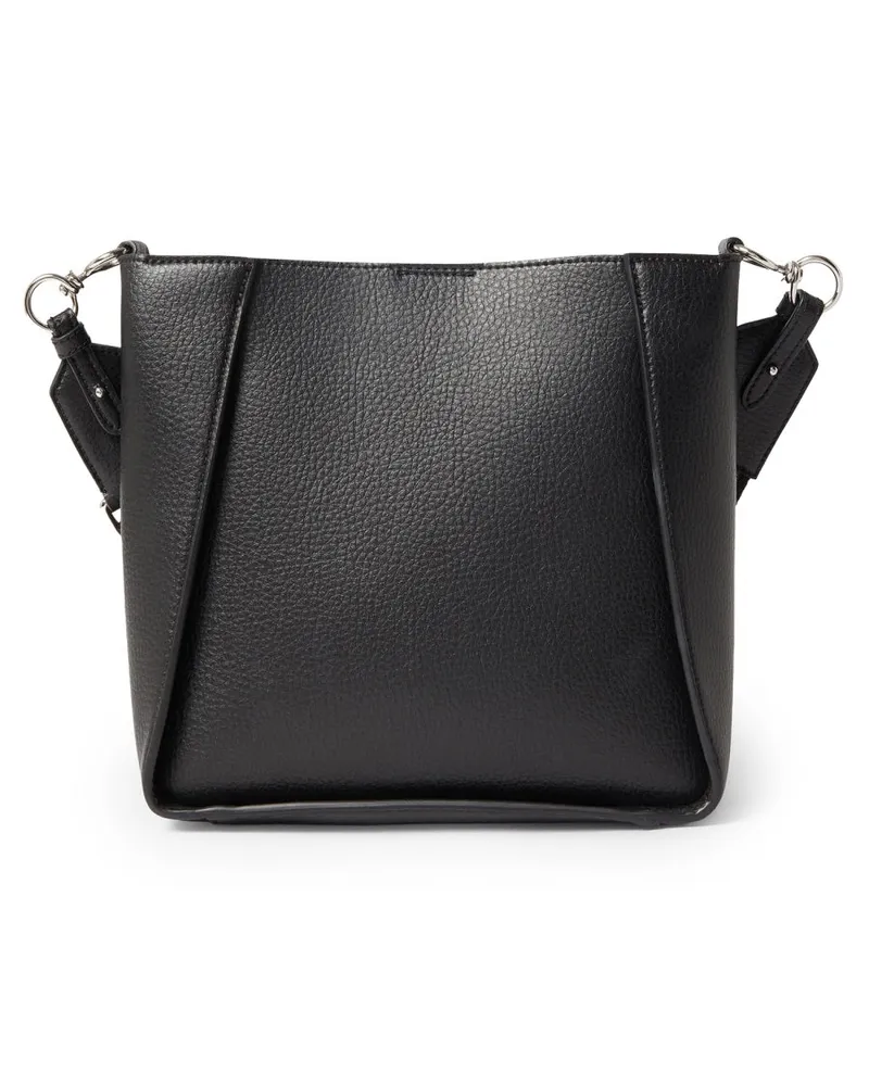 Stella McCartney Women's Bag With Logo Black Polyamide Shoulder Black