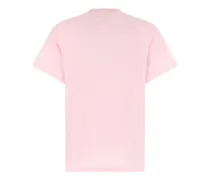 Crab Graphic Cotton Jersey T-Shirt — Pink