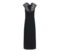 Women's Black Silk Cocktail Dress