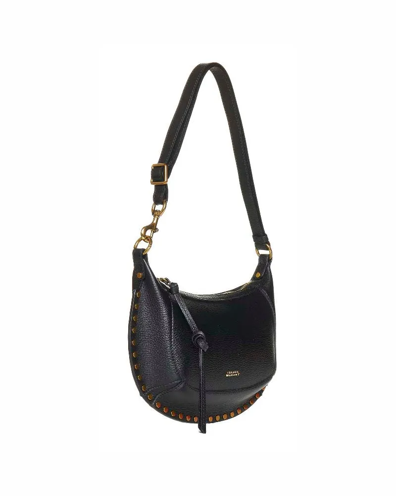 Isabel Marant Oskan Moon Shoulder Bag — Black Black