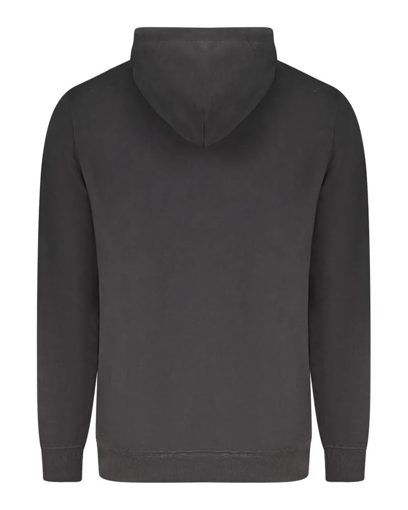 Tommy Hilfiger Logo-Striped Hoodie — Black Black