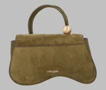 Kaiza Top Handle Bag — Green