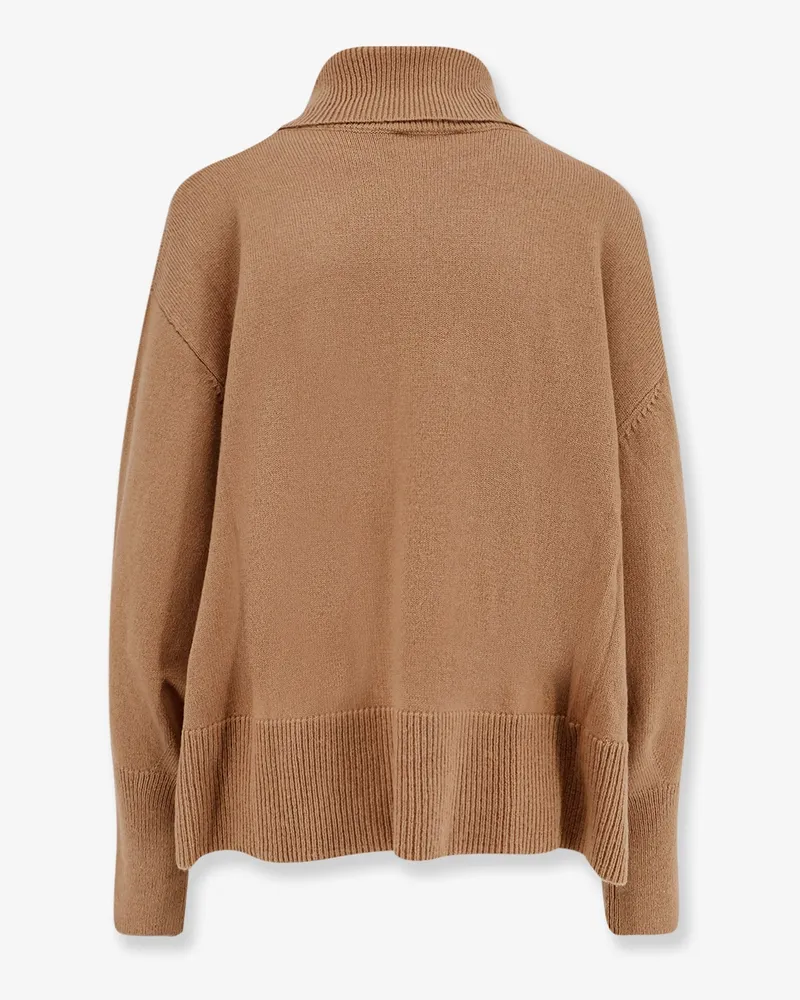 Axel Arigato Women's Wool Blend Turtleneck Sweater Brown Polyamide Brown