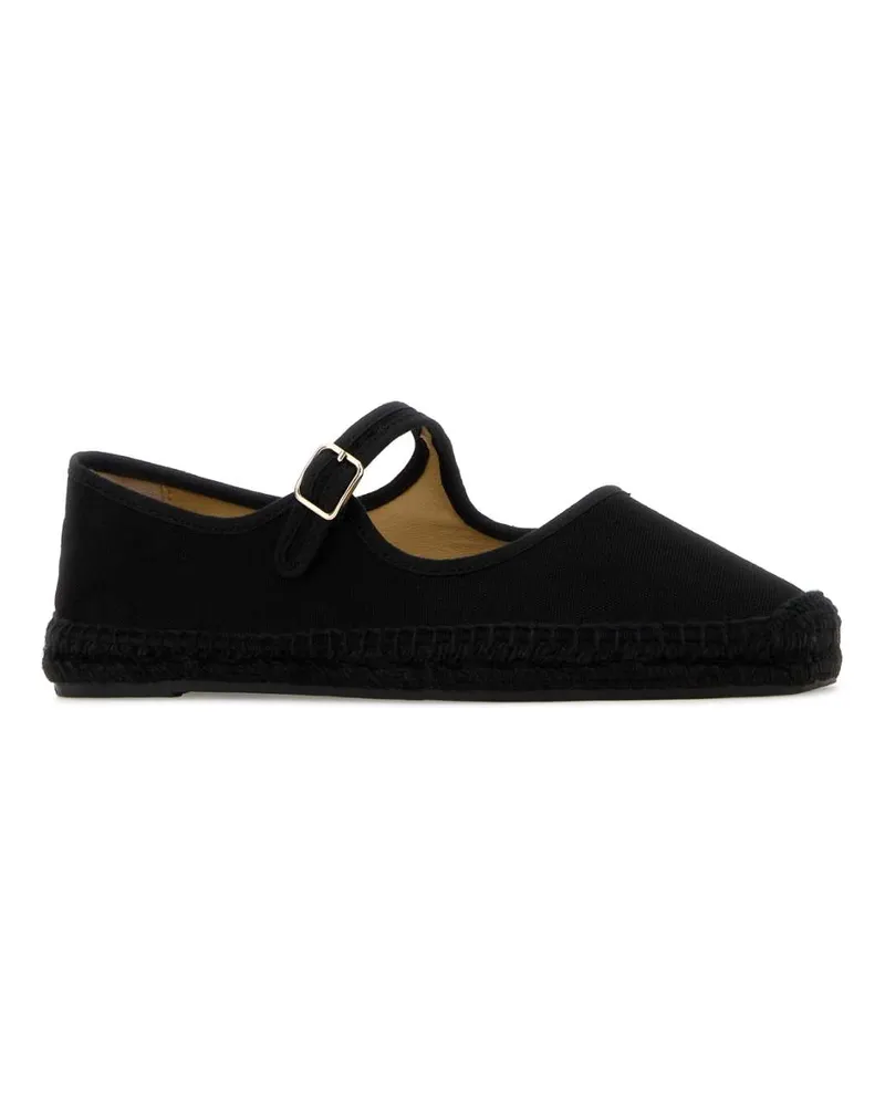 Castañer Women's Black Canvas Padua Espadrilles Negro Espadrillas Black