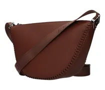 Women's Brown Leather Crossbody Bag