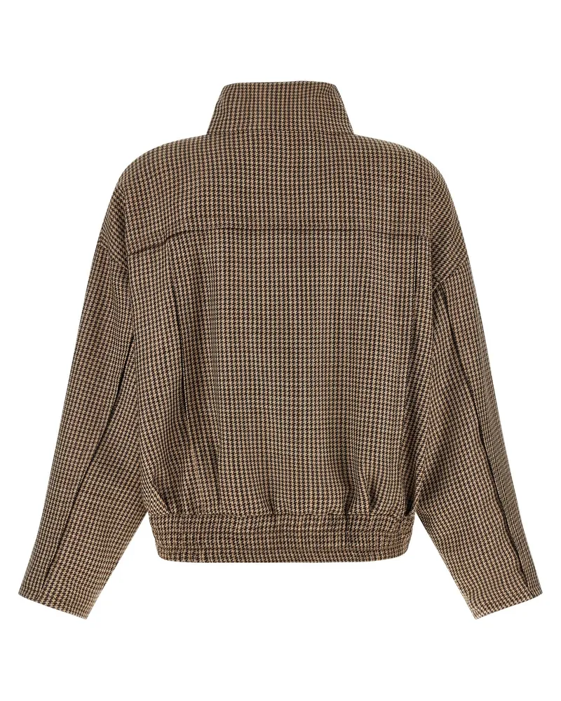 Brunello Cucinelli Women's Brown Virgin Wool Jacket Clothing Brown