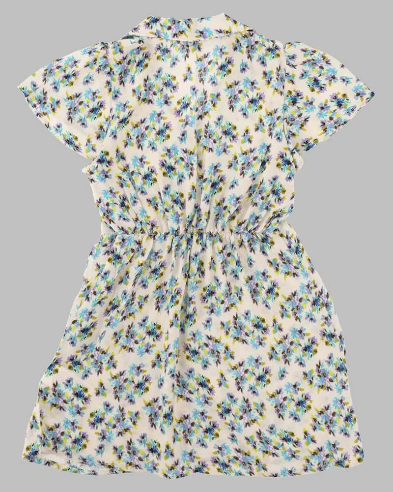 Bellerose Mc Flowers Dress — Multicolor Multicolor
