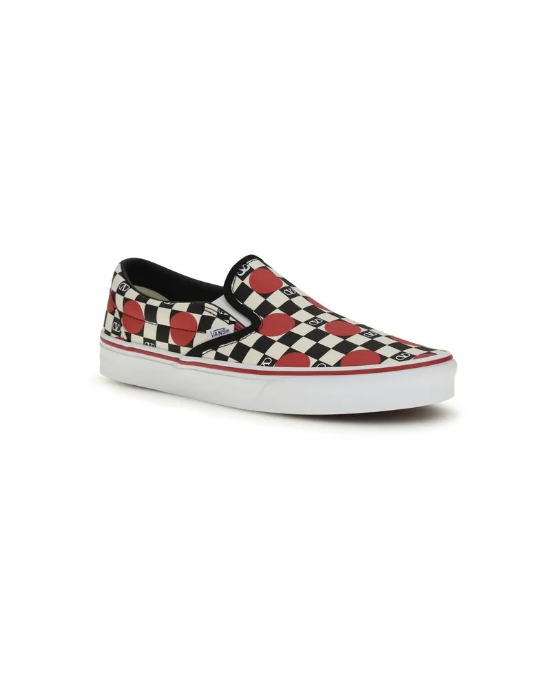 Valentino Garavani Men's Multicolor Cotton Low Top Sneakers Multicolor