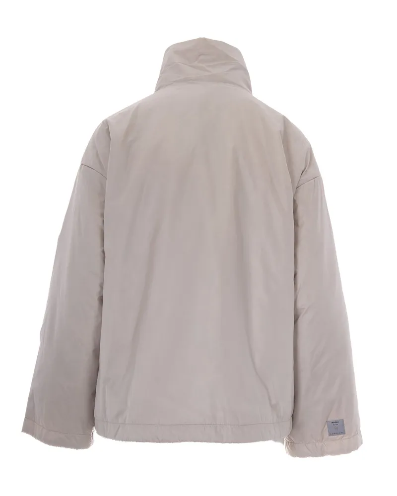 Max Mara Women's Short Padded Jacket Cristina Ice Polyester Beige