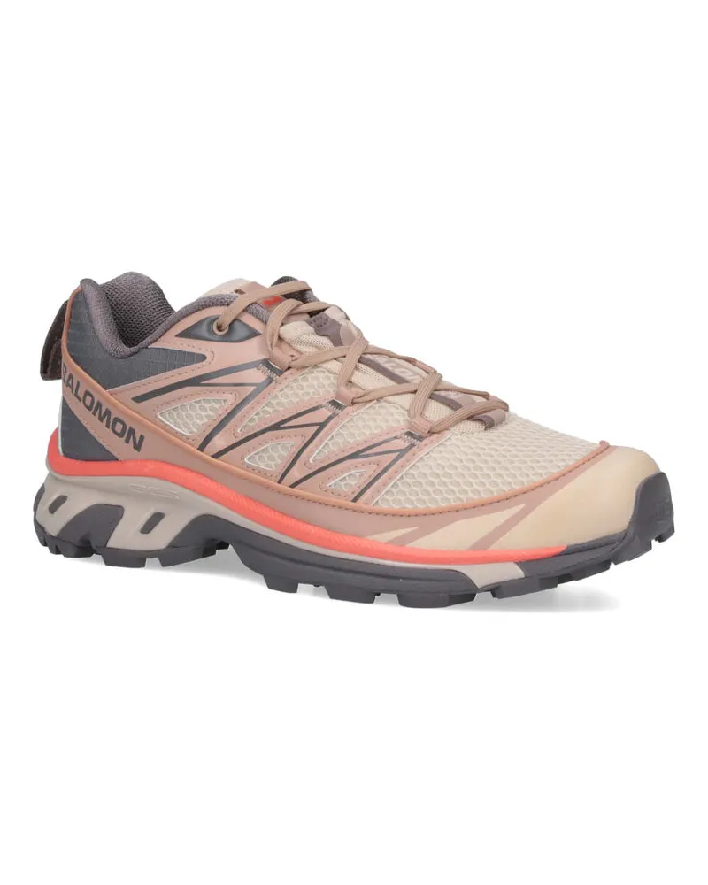 Salomon Unisex Sneakers Pink Tessuto Beige