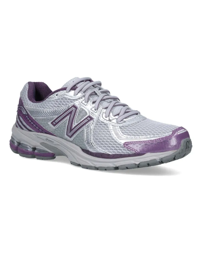 New Balance Men's Sneakers Grey Mesh Gray