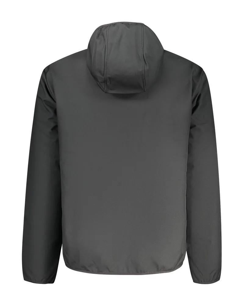 Napapijri Recycled Polyester Shell Jacket — Black Black