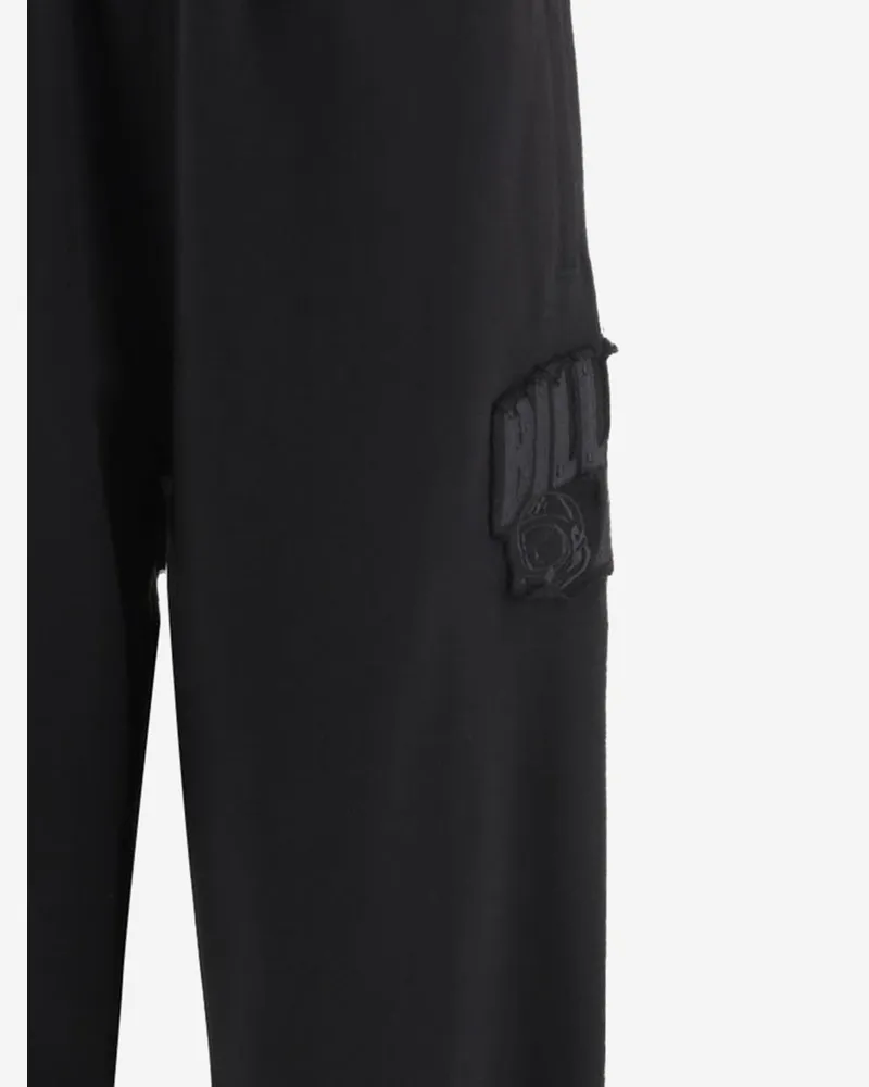 Billionaire Boys Club Men's Cotton Trousers With Logo Black Black