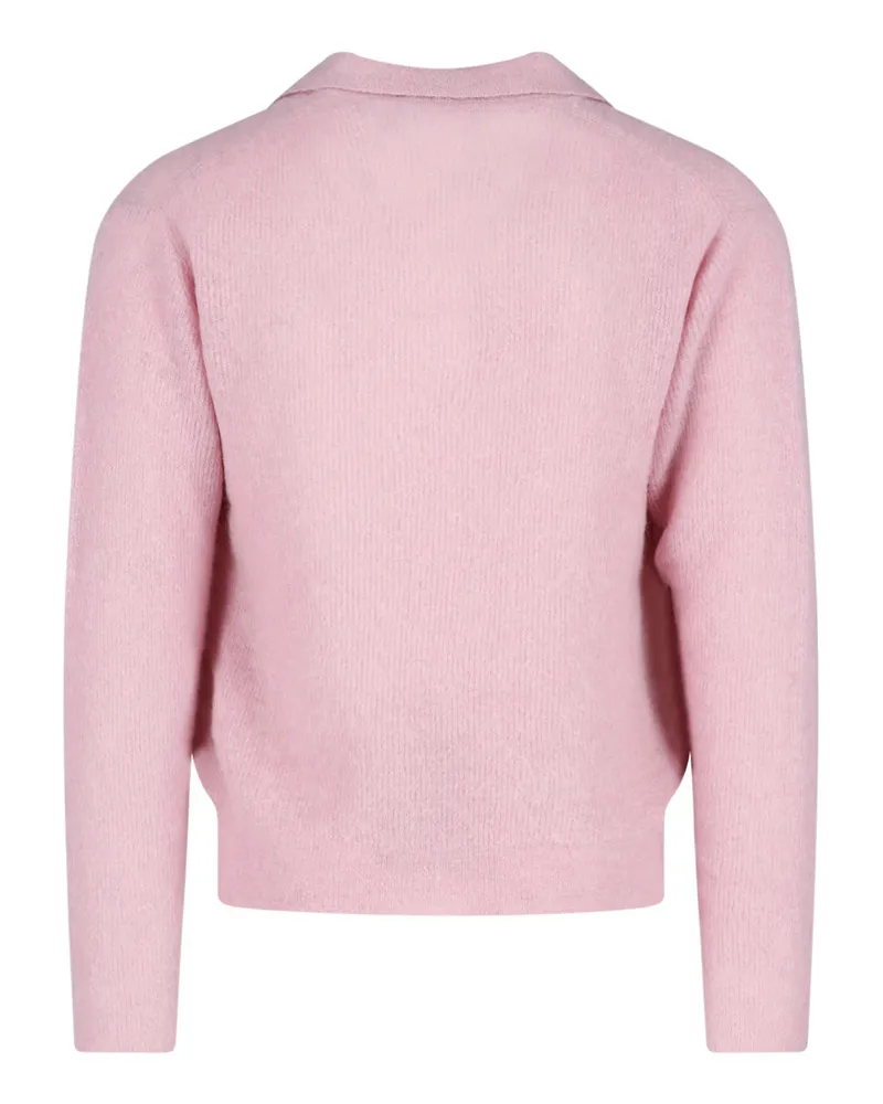 AURALEE Men's Sweaters Pink Alpaca Pink
