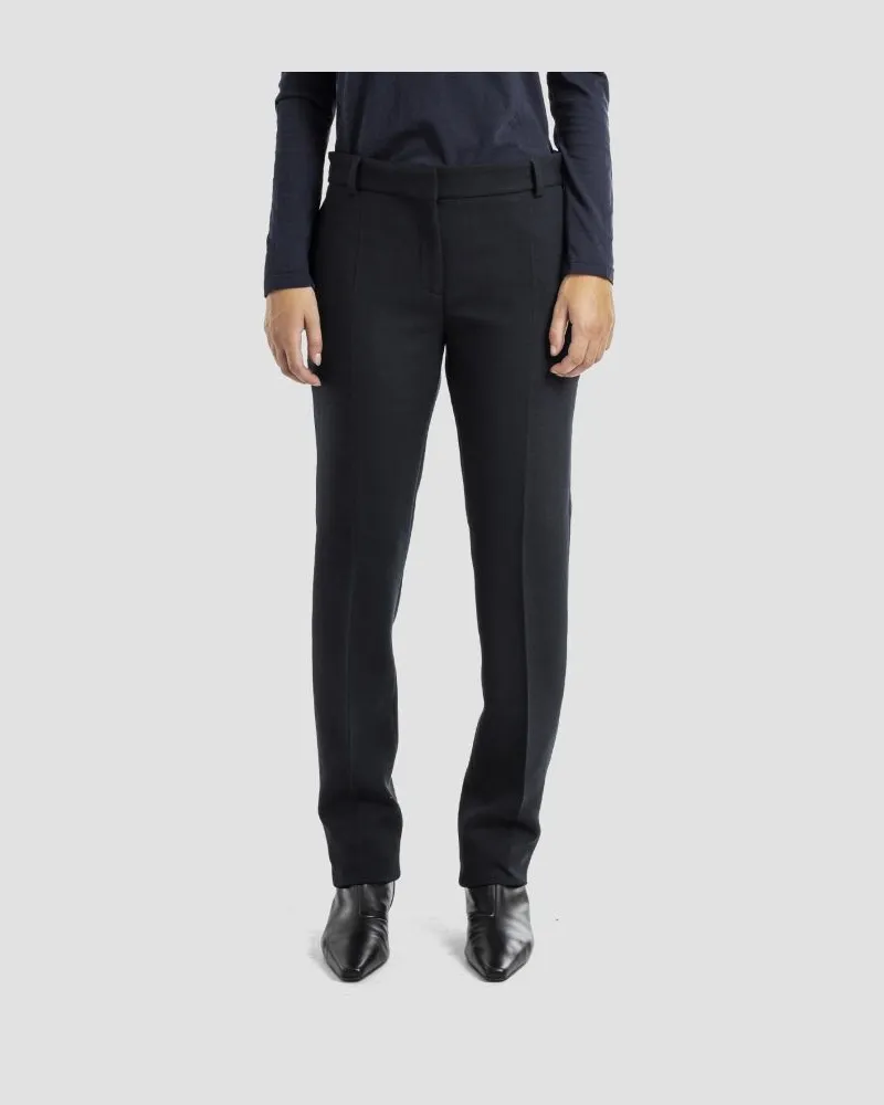 Totême Women's Low Waist Slim Trouser Black Trousers Black