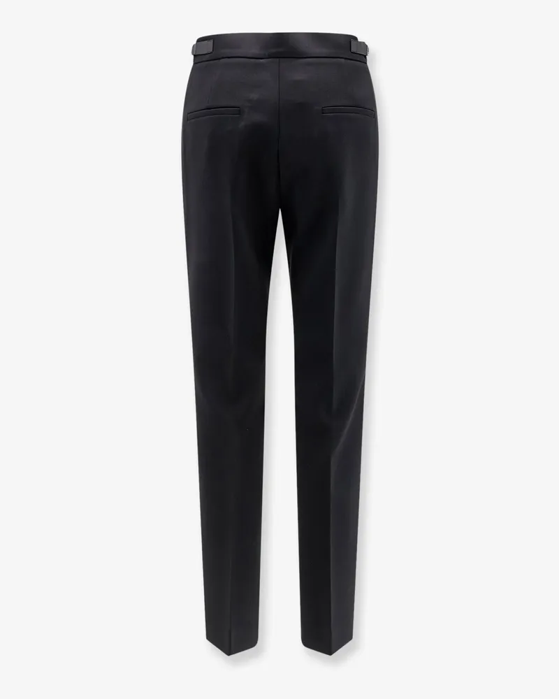 Max Mara Women's Trousers Mxmacino Virgin Wool Black Black