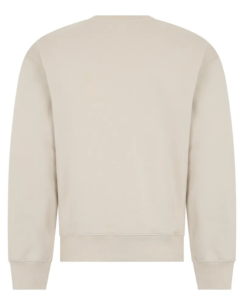 Kitsuné Men's Cotton Sweatshirt Sand Sweatshirts Sweater Beige