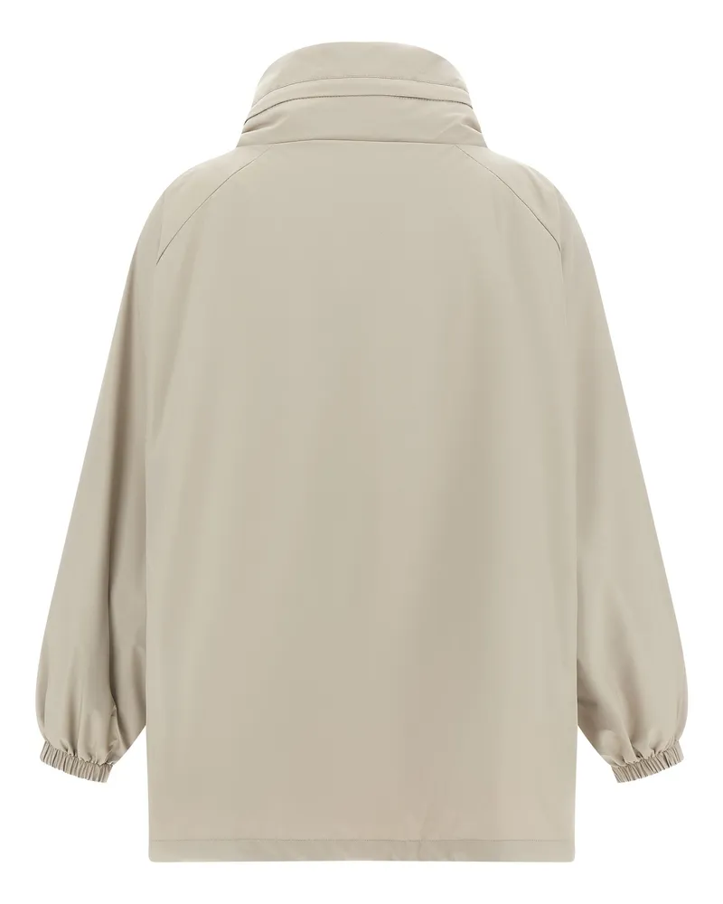 MOORER Women's Gray Polyester Shell Jacket Clothing Gray