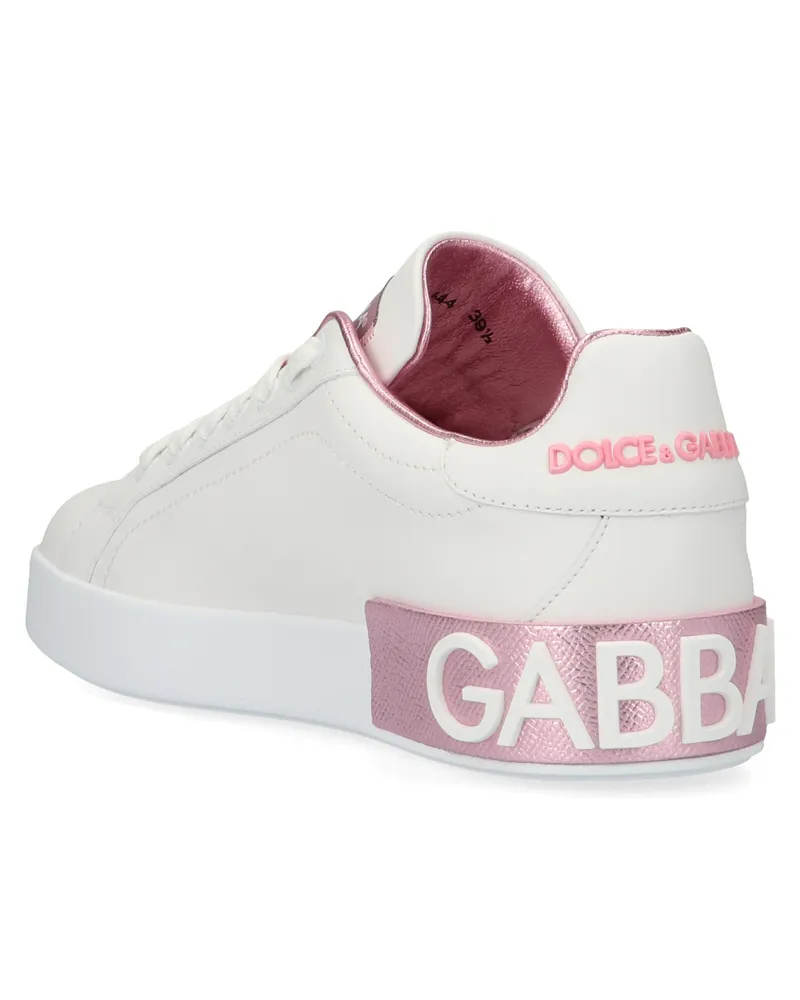 Dolce & Gabbana Portofino Sneaker — White White