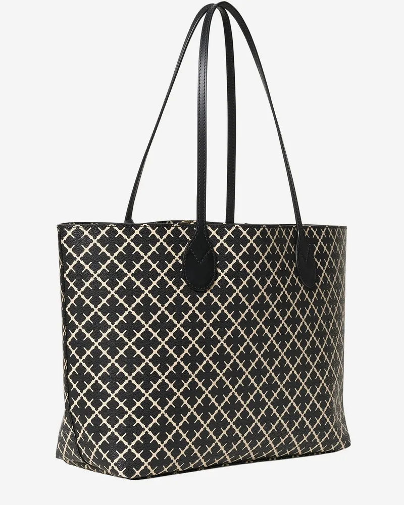 By Malene Birger Women's Shopping Bag Abigail Black Polyvinyl Shoulder Black