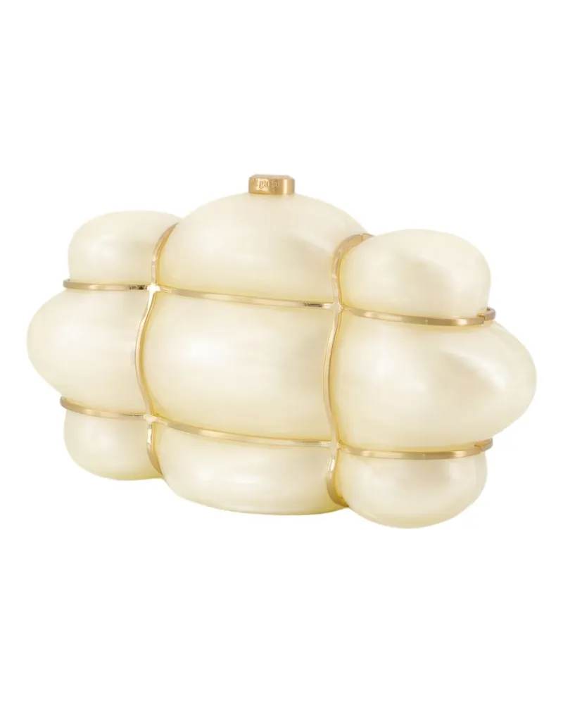 Cult Gaia Women's Bolla Clutch -  Acrylic Ivory Bags Clutches Ivory