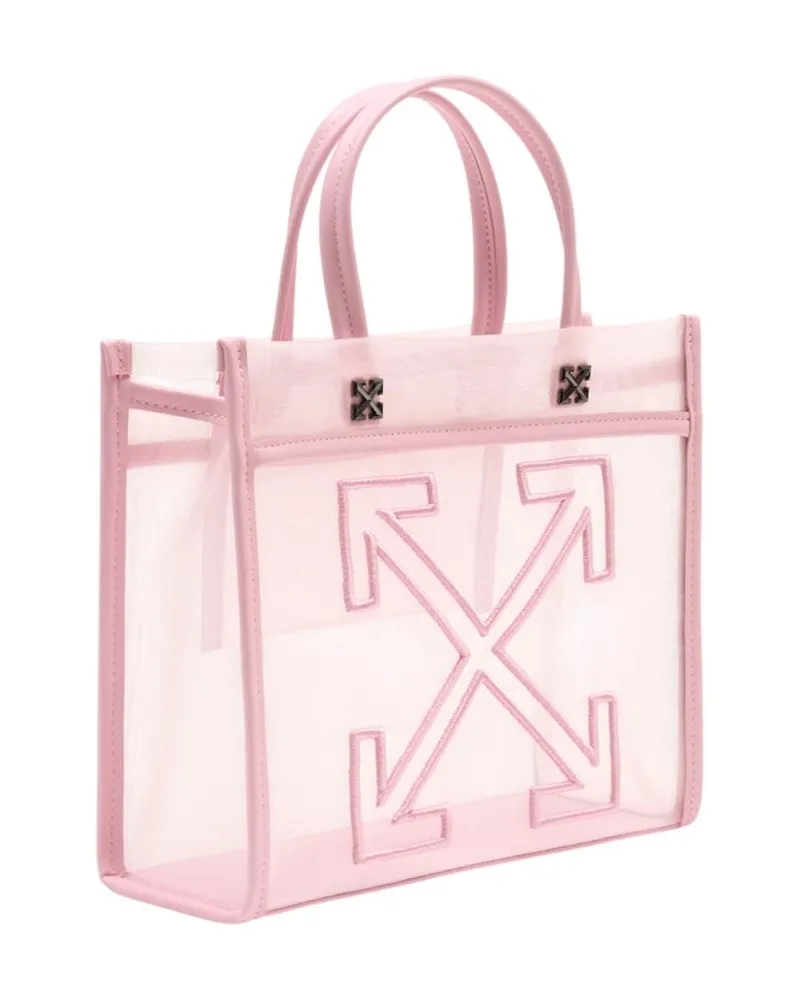 OFF-WHITE Women's Market Shopper Tote Pink Plastic Pink