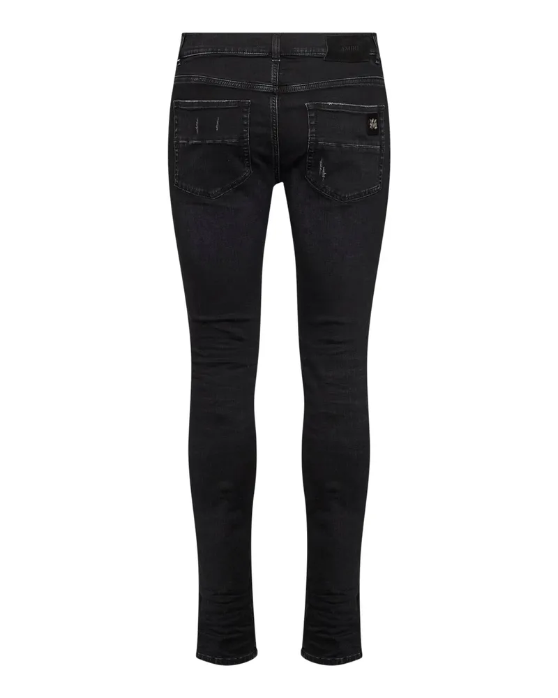 Amiri Men's Jeans Mx1 Black Stretch Cotton Black