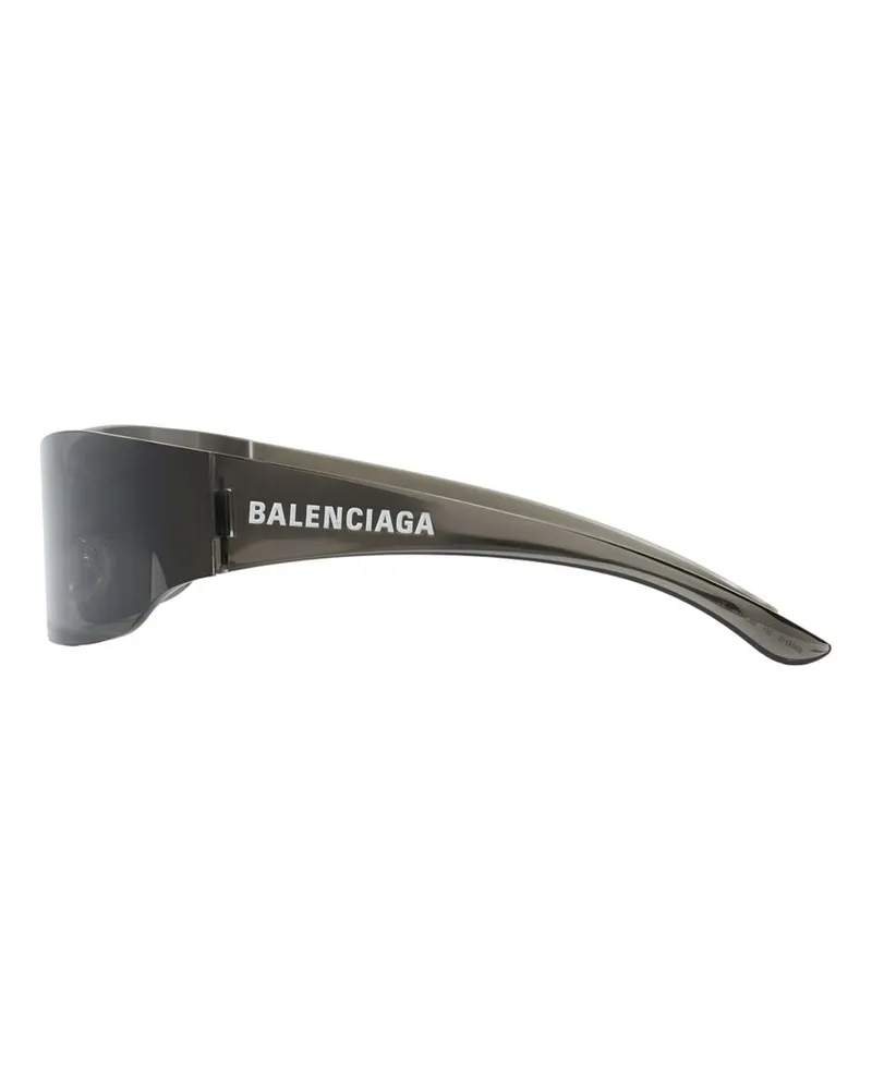 Balenciaga Unisex Bb0421s Sunglasses -  Nylon Black Accessories Black